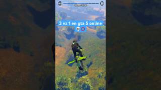 3 vz 1 en gta 5 online 💀💢 gta gta5 shorts [upl. by Wivinia522]