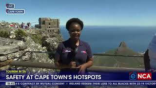 Tourism In SA  Safety at Cape Towns hotspots [upl. by Arretahs482]