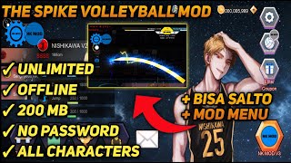 UPDATE DOWNLOAD THE SPIKE VOLLEYBALL MOD APK V3  MODE OFFLINE  UNLIMITED  UNLOCK ALL CHARACTERS [upl. by Alaine]