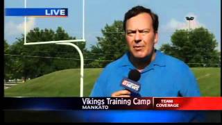 Plenty of new faces as Vikings move in for training camp [upl. by Makell]