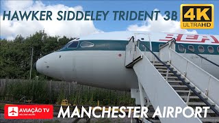 Hawker Siddeley Trident 3B • GAWZK • Manchester Airport [upl. by Moon]