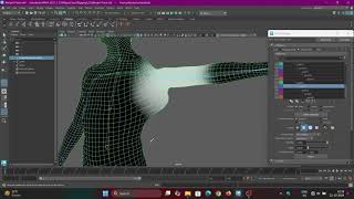 Rigging Weight Paint in Maya [upl. by Ettevram355]