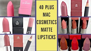 Long lasting Mac cosmetics matte lipsticks with numbersmahadbi8 [upl. by Symons602]