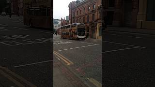 Stagecoach ADL Enviro400 and Go North West Volvo B5LH MCV Evoseti on Portland Street Manchester [upl. by Whitehouse]