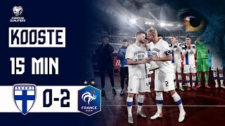 Full Highlights 15 min  Suomi–Ranska 0–2 I FIFA World Cup 2022 karsinnat I 1611 [upl. by Ahcorb]