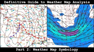 Definitive Guide to Weather Map Analysis  Part 2  Weather Map Symbology [upl. by Adnohsak]