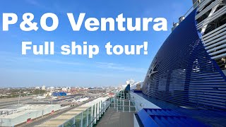 PampO Ventura FULL High Definition Ship Tour [upl. by Salohcin]