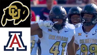 Colorado Buffaloes vs Arizona Wildcats Highlights Today  2024 Football College  Oct 19 2024 [upl. by Clarhe]