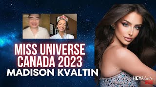 Madison Kvaltin From Miss International 2022 to Miss Universe 2023 [upl. by Nnylyak]