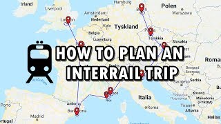 How to plan an InterrailEurail trip 10 steps [upl. by Jankell]