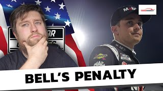 Christopher Bells Controversial Martinsville Penalty Explained [upl. by Liagabba5]