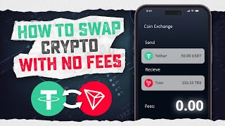 Swap Crypto with ZERO Fees amp NO KYC – Bitcoin SOL TRX USDT Instantly [upl. by Thistle]