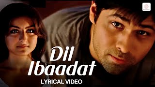 KK  Dil Ibaadat Kar Raha Hai Lyrical Video  Emraan Hashmi  Soha Ali Khan  Pritam  Tum Mile [upl. by Attena]