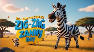 ZigZag the Zebra’s Zany Day Beautiful poem for kids Nursery Rhymes amp Kids Songs  joule toon tv [upl. by Armillia669]