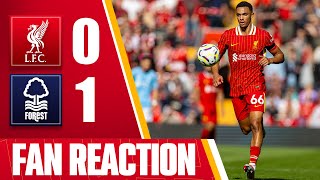 Liverpool 01 Nottingham Forest  Post Match Fan Reactions [upl. by Octavius]