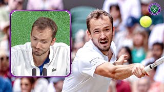 What went wrong  Daniil Medvedev  Semifinal Postmatch Press Conference  Wimbledon 2024 [upl. by Jordanna]