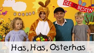 👩🏼 Has Has Osterhas  Singen Tanzen und Bewegen  Kinderlieder [upl. by Rimat]