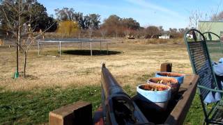 M1 Garand firing in full auto [upl. by Lelah652]