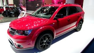 2014 Fiat Freemont Black Code Diesel  Exterior and Interior Walkaround  2013 Frankfurt Motor Show [upl. by Fasta935]