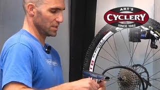 Mounting WTB Tubeless Tire with The Lezyne Dirt Floor Drive Pump [upl. by Suoicerpal]