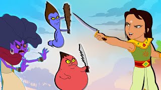 Arjun  Jadugarni Ka Tantar Mantar  Hindi Cartoon for Kids [upl. by Enoval311]