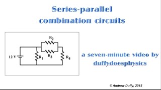 Seriesparallel combination circuits [upl. by O'Callaghan]