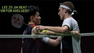 Wonderful Match LEE ZII JIA VS VIKTOR AXELSEN｜2021 All England [upl. by Rachele]