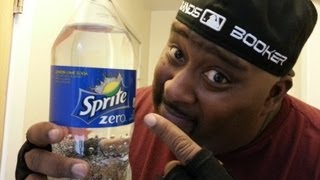 2 Liter Sprite Zero chug in under a minute [upl. by Claudina]