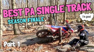 Final Ride 2024 Mountain Ridge ATV Park with 330Enduro Part 1 [upl. by Nivak]