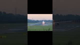 Turn and burn a319 British airways a319 turnandburn ncl planespotting britishairways airbus [upl. by Tallu]