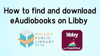 How to find Audiobooks in the Libby app [upl. by Jill]