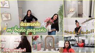 Por Fin NUEVO BAÑO✨cortina decoraciones Todo el procesoCompre Nuevos Zapateros para los cuartos [upl. by Idalia]