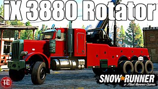 SnowRunner THE ULTIMATE TOW TRUCK iX 3880 70 TON ROTATOR [upl. by Nide64]