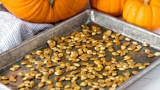 The Secret to Perfectly Roasted Pumpkin Seeds [upl. by Leandre124]