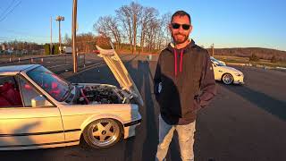 Ride Along in Nazs 1200 HP S52Swapped E30 [upl. by Theda]