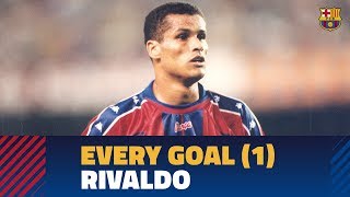 BARÇA GOALS  Rivaldo 19971999 [upl. by Norbie]