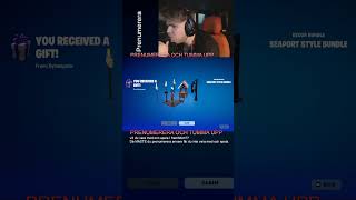 FORTNITE GIFT WFACECAM GAMING LEGO FROM DYLANSPELAR [upl. by Humo558]