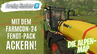 LS22 🚜 AlpenMap  Mit dem FarmCon24 FENDTPACK ackern 👍 118  NEUMINIBRUNN  Lets Play [upl. by Lainey]