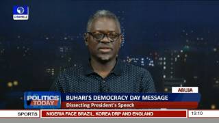 Politics Today Dissecting President Buharis Democracy Day Speech Pt 2 [upl. by Erdnaxela411]