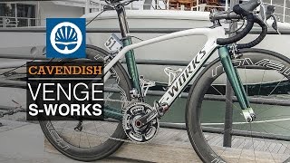 Mark Cavendishs Specialized SWorks Venge [upl. by Enillebyam154]