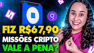 Como Ganhar Dinheiro No App Coinbase Wallet  Criptomoedas Grátis Com Missões Passo a Passo [upl. by Bick]