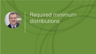 Spending in retirement required minimum distributions [upl. by Bent809]