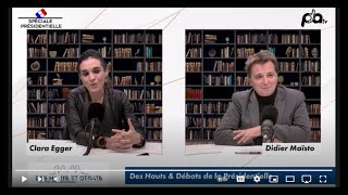 Clara Egger est linvitée de Didier Maïsto PDA TV [upl. by Nagear]