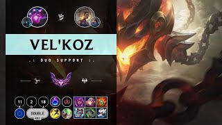 VelKoz Support vs Rell  EUW Master Patch 1410 [upl. by Kciv]