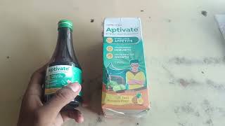 Aptivate Syrup Full Uses in Hindi  Side Effects  Review [upl. by Durstin]