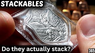 Silver Stackables  Do They Actually Stack [upl. by Aitsirt]