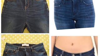 How to convert low waist jeans to high waist jeans [upl. by Godderd93]