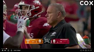 Tennessee vs Arkansas Football 2024 Full Game [upl. by Aicilat]