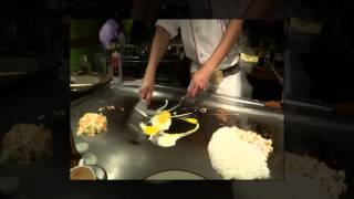 BENIHANA TEPPANYAKI COOKING SHOW HD 1080p [upl. by Fayre]