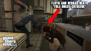 Grand Theft Auto V  What Happens if You Get Back into Floyds Apartment [upl. by Solita]